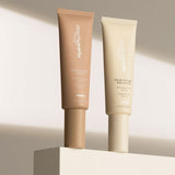 Angeled View - HydroPeptide® Solar Defense Non-Tinted SPF 50 and HydroPeptide® Solar Defense Tinted SPF 30
